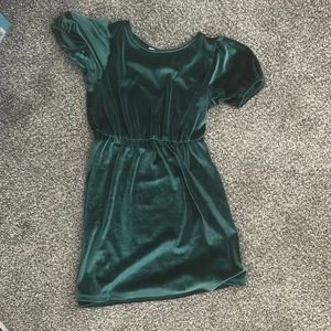 Girls velvet dress